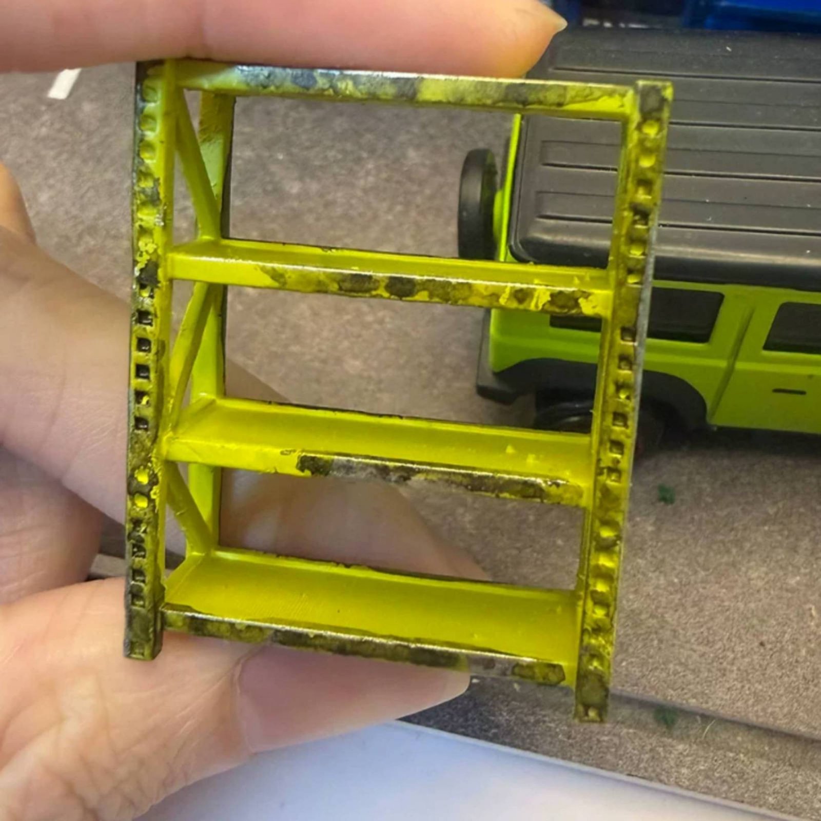 Auto Repair Shop In - Estante de Garaje a Escala 1/64,