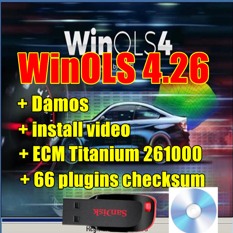 Auto Repair Shop Software - 2025 Nuevo y Popular WinOLS 4.26
