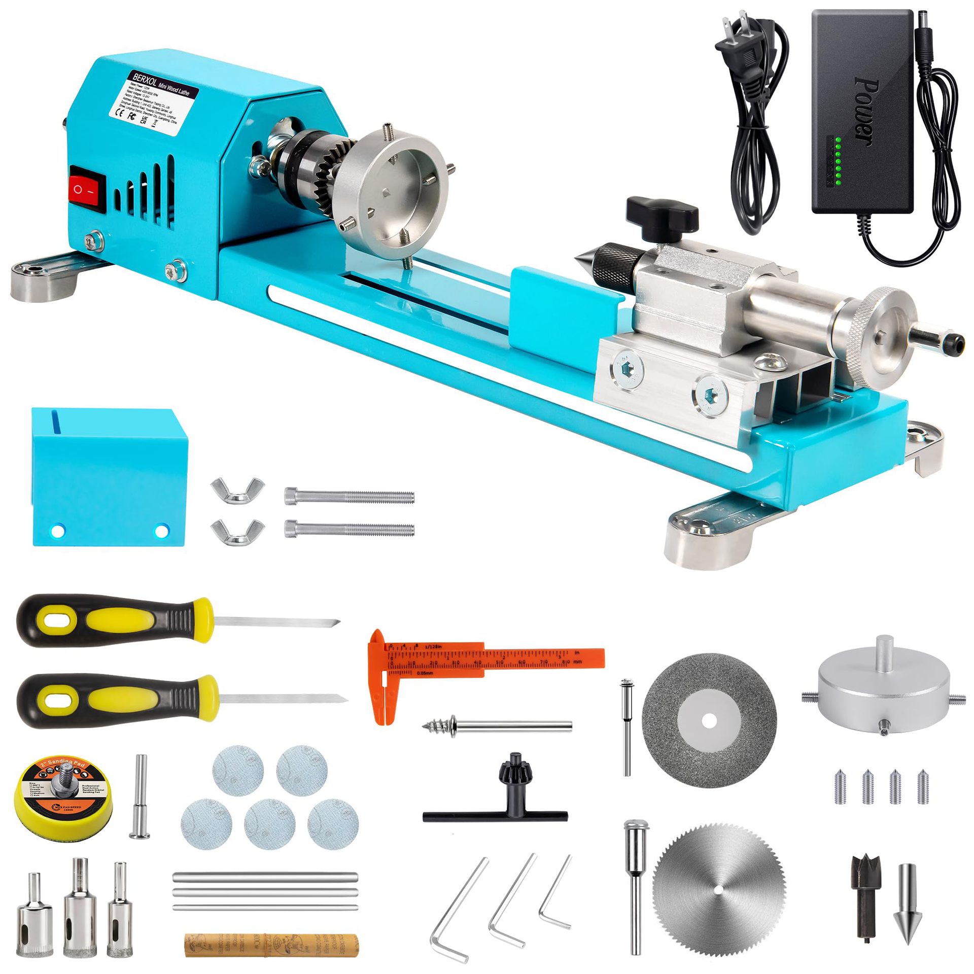 Brake Drum Lathe - Nuevo Mini Torno Eléctrico para Madera