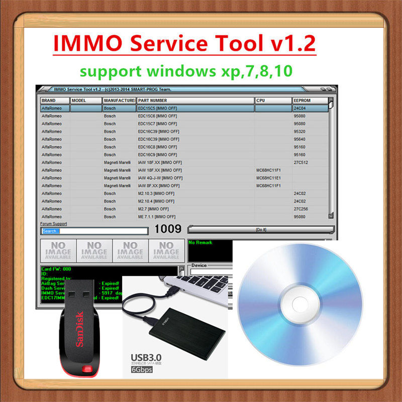 Auto Repair Shop Software - Herramienta de servicio Edc 17 IMMO