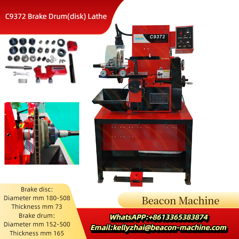 Brake Drum Lathe - Máquina Rectificadora de Frenos C9372 de