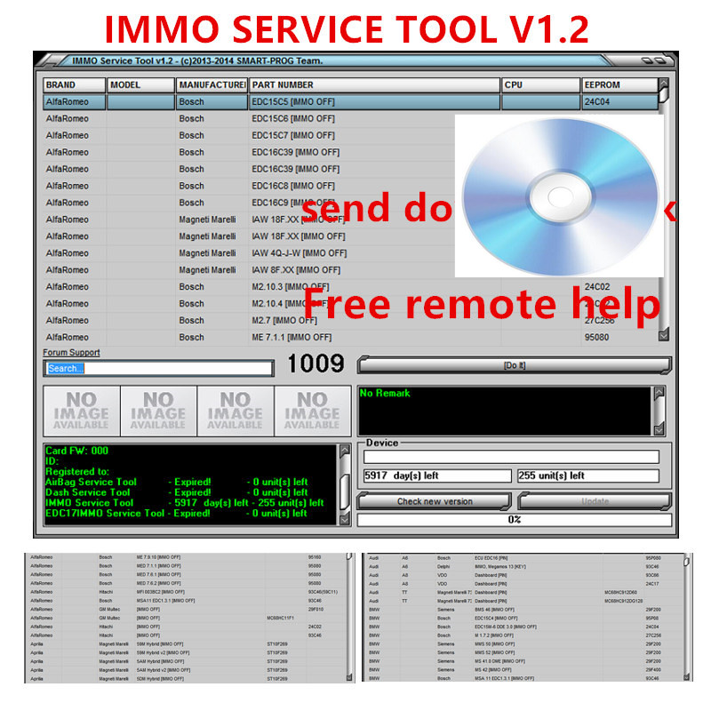 Herramienta de Servicio IMMO V - Auto Repair Shop Software reseña y precio
