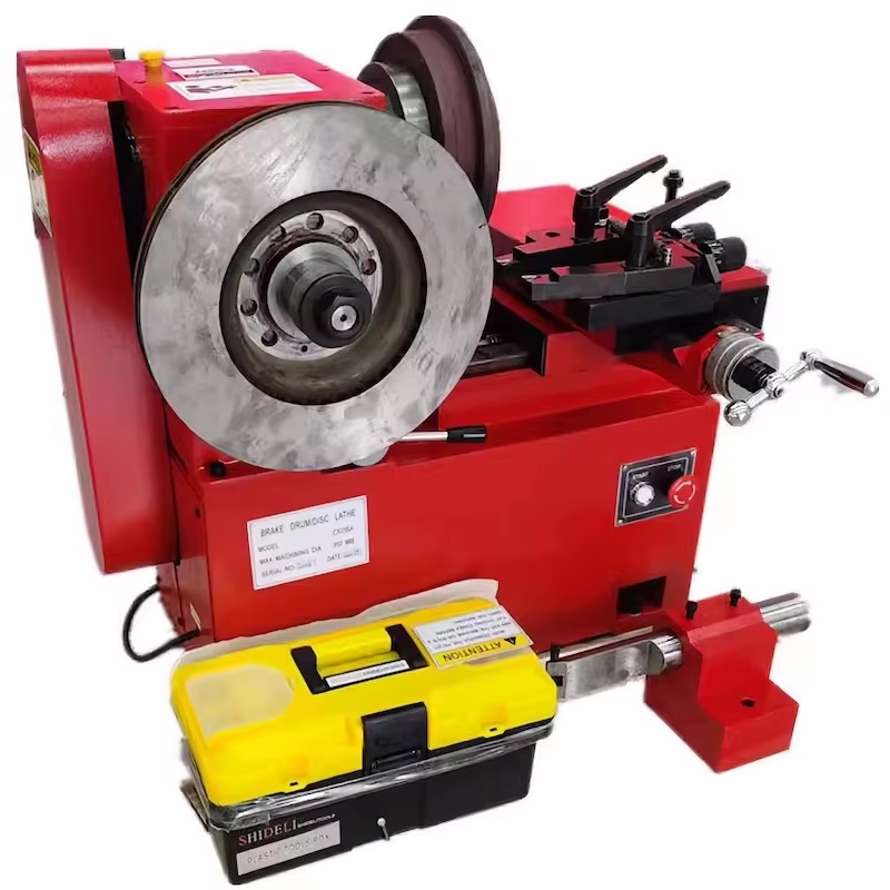 Torno de Discos de Freno Manua - Brake Drum Lathe reseña y precio