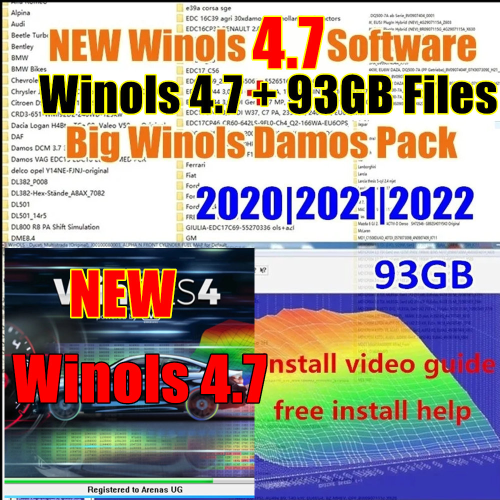 Software Winols 4.7 Más Recien - Auto Repair Shop Software reseña y precio