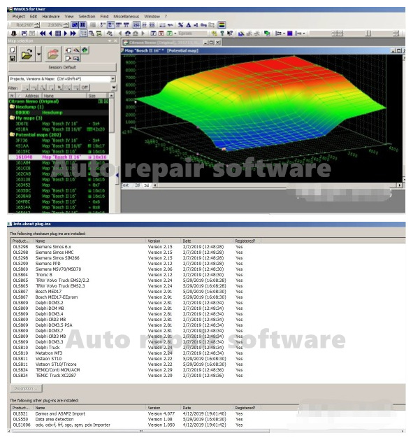 2025 Nuevo y Popular WinOLS 4. - Auto Repair Shop Software reseña y precio