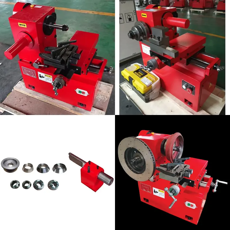 Torno Horizontal para Discos y - Brake Drum Lathe reseña y precio
