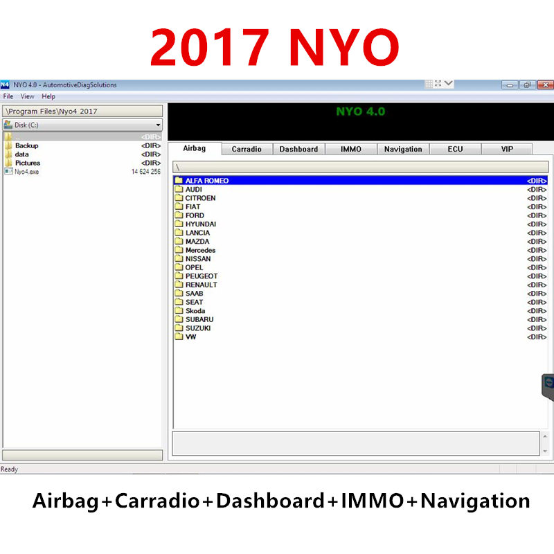 NYO 4-Base de datos completa,  - Auto Repair Shop Software reseña y precio