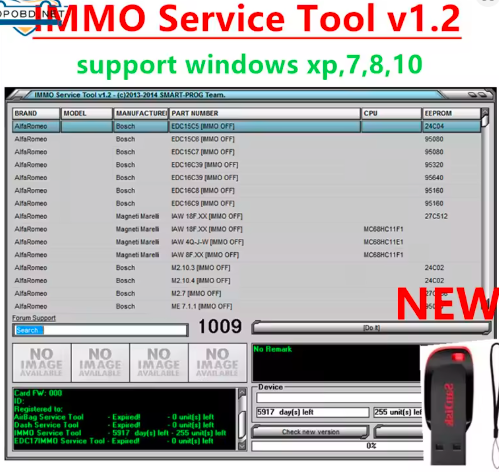 Herramienta de servicio Edc 17 - Auto Repair Shop Software reseña y precio